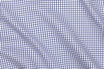 Close Up View of Blue Check Shirt Fabric