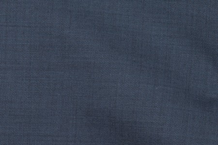 Close Up view Pocket Square Navy Plain Fabric in super 110s wool