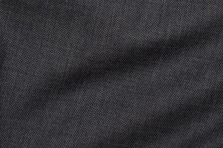 Close up view of Pocket Square's Marcato Grey Birdseye Fabric in Super 110s