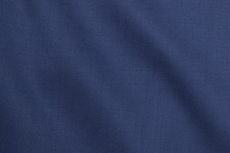 Close up view of Sapphire Navy Fabric in Super 130s